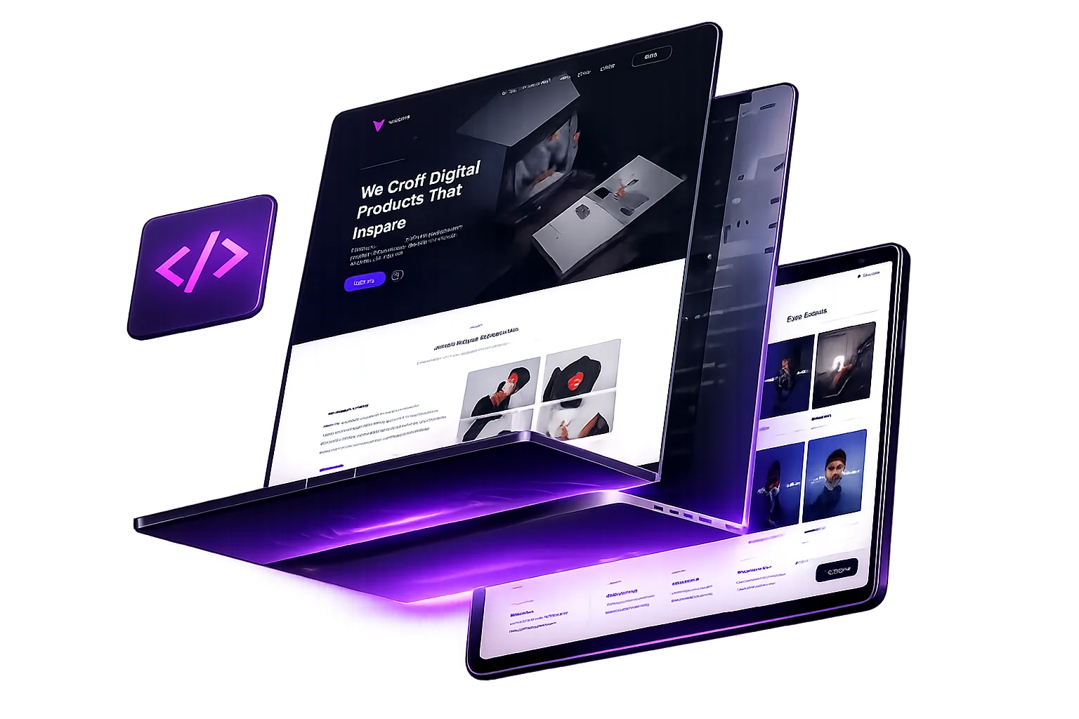 Sites e materiais desenvolvidos pela Valorizze